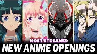 Most Streamed NEW ANIME OPENINGS | JUNE 2025