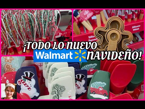 ¡⭐WALMART TODO🎄 LO QUE ACABA DE LLEGAR DE NAVIDAD🎅!   #walmart #recorrido #navidad