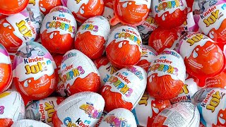 Some Lot's of Candie New! 578942M Yummy Kinder Joy Chocolate, Kinder Surprise Opening ASMR Lollipops