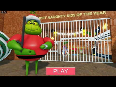 GRINCH'S PRISON RUN! (Obby)