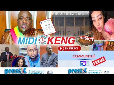 🔴DIRECT| Midi Keng avec Ndary Ndiaye, membre pool communication Farba Ngom du 07 janvier 2025