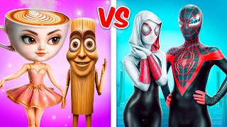 सुपरहीरो से बैलेरीना कैप्पुचीनो तक! इटैलियन ब्रेनरोट vs सुपरहीरो!