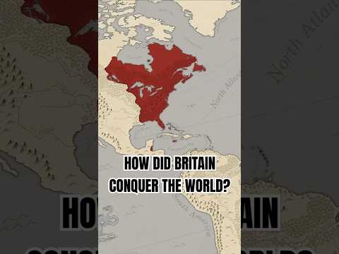 How did Britain Conquered 24% of the World? #shorts #england #map
