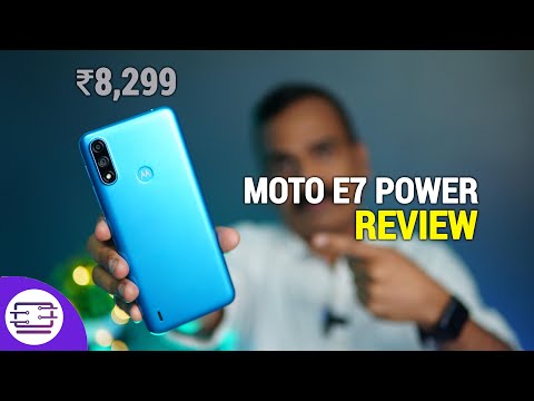 (ENGLISH) Moto E7 Power Review- A Good Entry Level phone for Rs 8,299