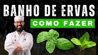 Ervas frescas, secas. Como fazer o banho corretamente. #umbanda