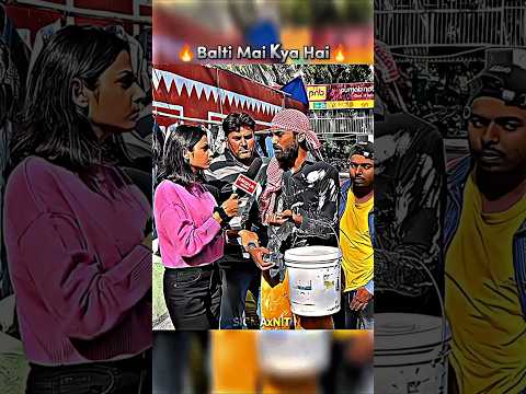 Balti Mai Kya Hai || Mangru Attitude🔥RePly To RePorter #shorts #memes #savage