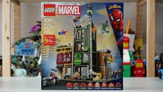 LEGO Marvel 76324 Spider Man vs. Oscorp Speed Build
