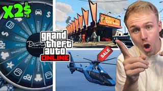 Neue EVENTWOCHE, neues UPDATE & Casino Auto in GTA 5 ONLINE❗️schnell Geld verdienen + Rabatte GTA 5
