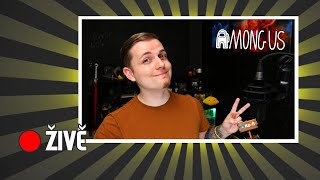 Krátký stream z Among Us (jsem nějaký unavený) a moje VYSVĚDČENÍ 🚀 Koukněte i na !kofi a !rozpis