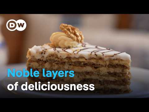 YouTube video thumbnail: Esterházy Torte: How one of Hungary’s Most Famous Cakes is Made