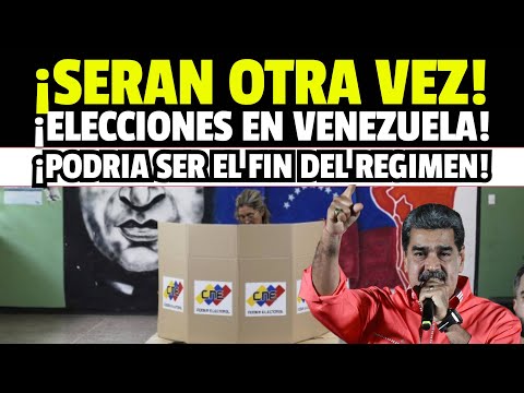 🚨 ULTIMO MINUTO: OTRA VEZ ELECCIONES EN VENEZUELA, ¡CONTINUA EL FRAUDE O FIN DEL REGIMEN!?