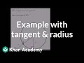 Exploring Tangents and Radii in Circles