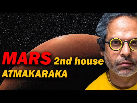 Mars in the 2nd house as Atmakaraka