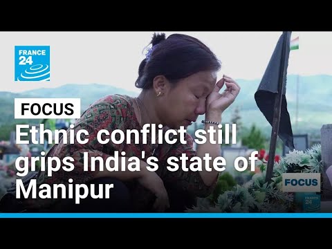 YouTube video thumbnail: Two Years on, Ethnic Conflict Still Grips India's State of Manipur 