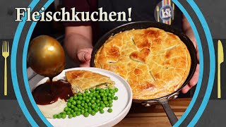 Ein Kuchen mit Fleisch - Hühnchen & Lauch Pie (endlich ein neues Video)