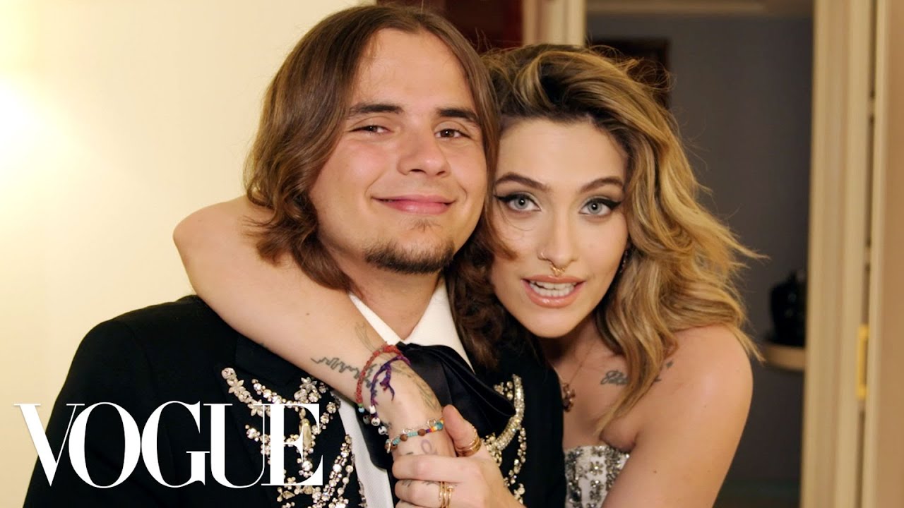Paris and Prince Jackson Get Ready Together