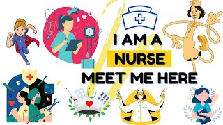 I AM A NURSE MEET ME HERE || Know More About A Nurse || #englishvocabulary
