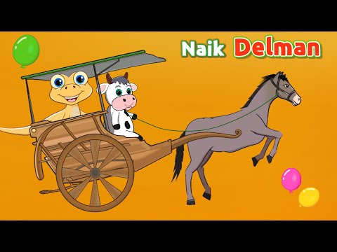 Naik Delman istimewa🐎🐎 Lagu anak balita indonesia | Cicak Naik delman.