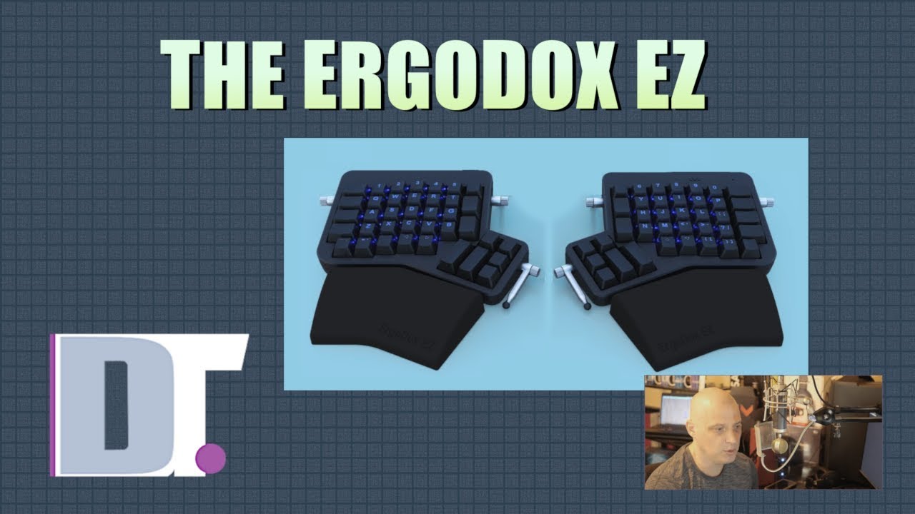 The ErgoDox EZ - The Ridiculous, Incredible Mechanical Keyboard DistroTube