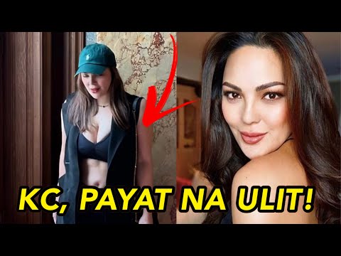 KC CONCEPCION, Sobrang Payat Na! Halos di na makilala