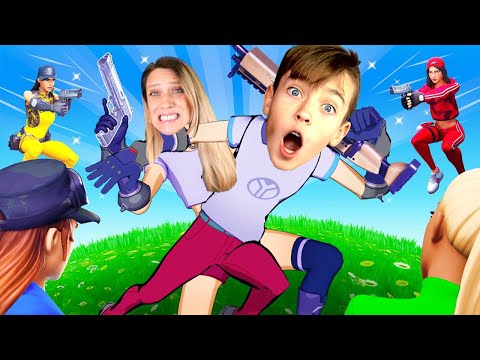 PROTEJO A MI MADRE DURANTE TODA LA PARTIDA EN FORTNITE