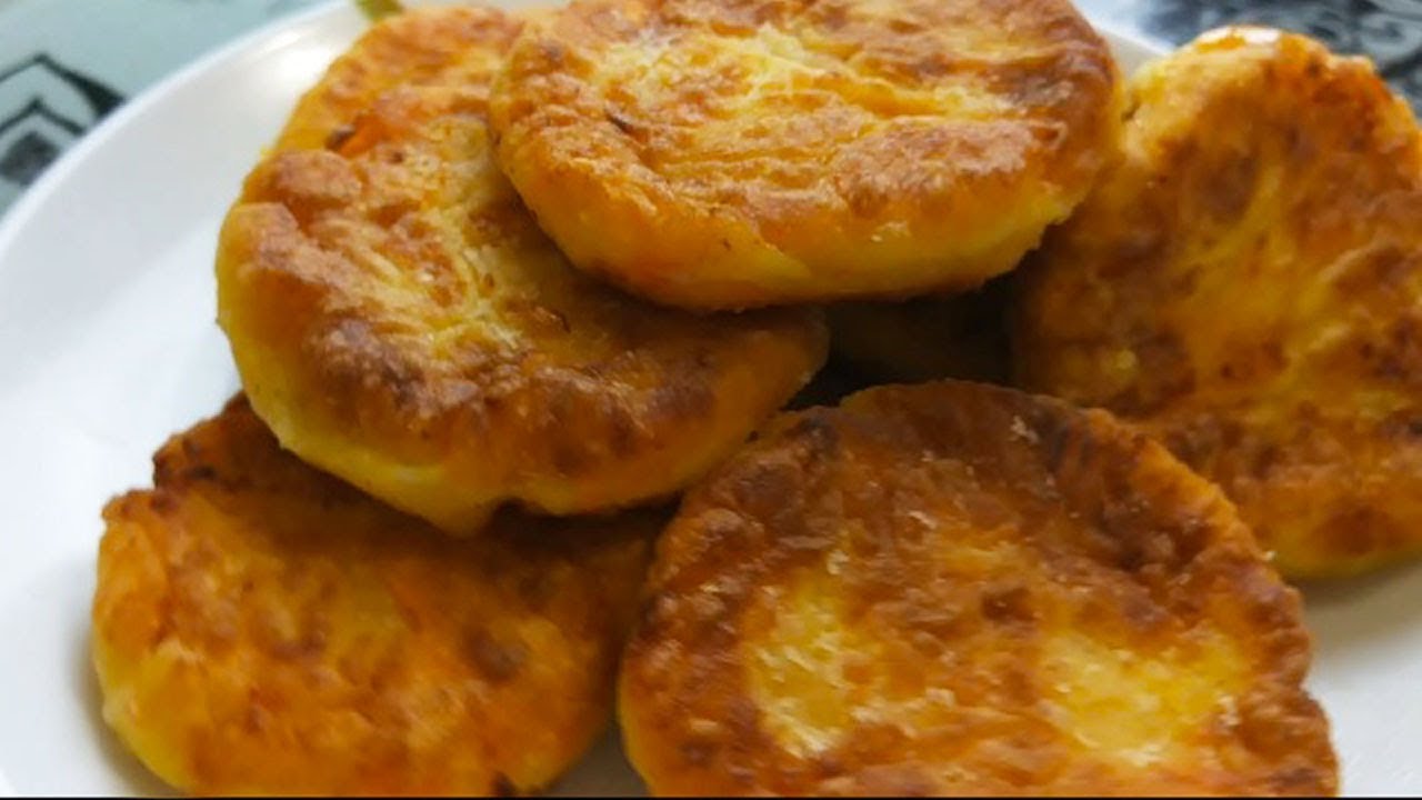 Нереальная вкуснота. Золотистые Творожники с Тыквой.