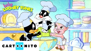 Messy Cooking with the Baby Looney Tunes | Cartoonito