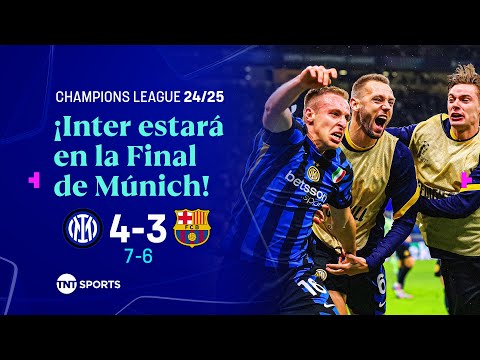 RESUMEN: INTER (7) 4-3 (6) BARCELONA I SEMIFINALES I VUELTA I UEFA CHAMPIONS LEAGUE