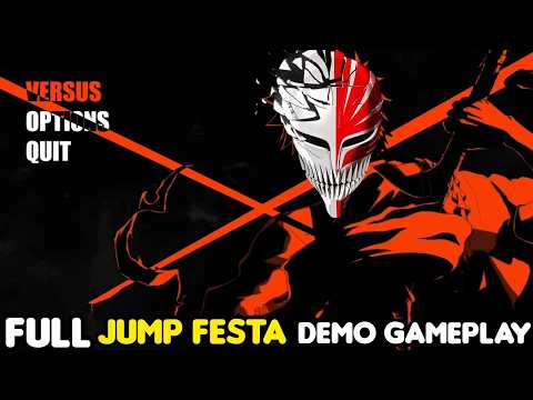 BLEACH Rebirth of Souls-68 Minutes of Demo Gameplay (HD 60fps)