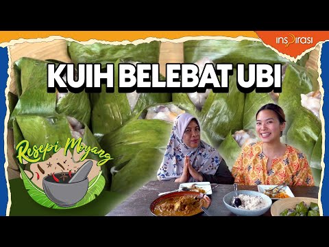 #ResipiMoyang - Kuih Belebat Ubi