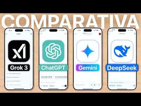 ¡NUEVO Grok 3! vs ChatGPT vs Google Gemini vs DeepSeek