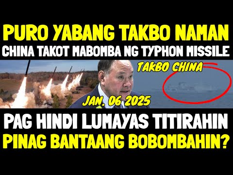 BOBOMBAHIN NAMIN KAYO O LALAYAS KAYO? GANYAN DAPAT ANG PAG BABANTA PARA LUMALAYAS AGAD YANG CHINA