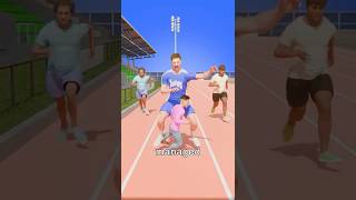 He Jumped Into The Race 😨