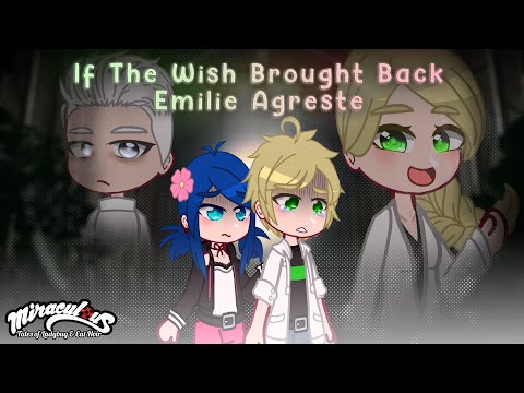 🐞 | If The Wish Brought Back Adrien's Mom 😲 | Miraculous | Gacha