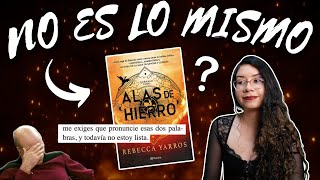 RESEÑA HONESTA: "ALAS DE HIERRO", la CAÍDA de la saga Empíreo | Arcade's Books