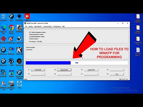 BMW HOW TO LOAD FILES TO WINKFP FOR PROGRAMMING