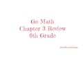 6th Grade Go Math Chapter 3 Test Review Insights