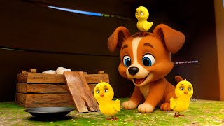 Os Pintinhos Dizem Piu Piu +🐥Pintinho Amarelinho - Música Infantil - LooLoo Kids Português