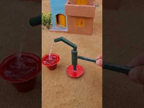 Mini Chaff Cutter Machine Project Mini Handpump Water Motor And Cow Video Project #shorts