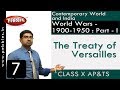 League of Nations and Treaty of Versailles