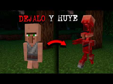 si tu Aldeano empezó a M∆T∆R a los mobs de tu granja, DEJALO Y HUYE AHORA | creepypasta minecraft