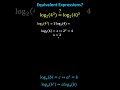 Understanding Logarithmic Expressions