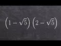Understanding the FOIL Method and Radicals