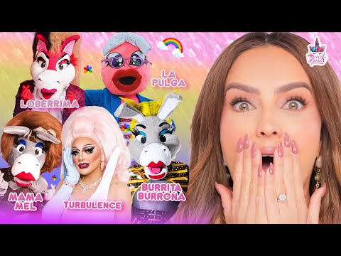 La Burrita Burrona, Turbulence, Mamá Melanito, Loberrima y La Pulga en Pinky Promise T. 8 - EP. 16