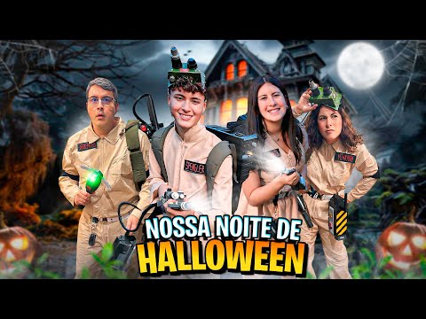 Nossa Noite de Halloween nos Estados Unidos - Família Maria Clara e JP