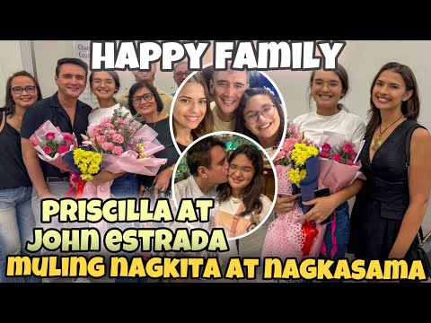 John Estrada at Priscilla muling nagkita at nagkasama dahil sa kanilang anak na si Anechka|Happy Fam