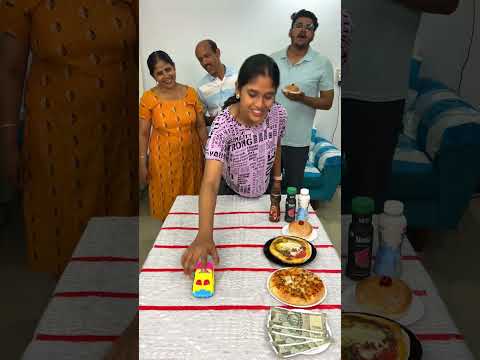 Car Racing And Win Foods Challenge #shorts