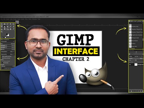 GIMP Interface Overview | GIMP इंटरफेस का परिचय हिंदी में