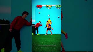 Who do you think jump like RONALDO? ⚽ #shorts