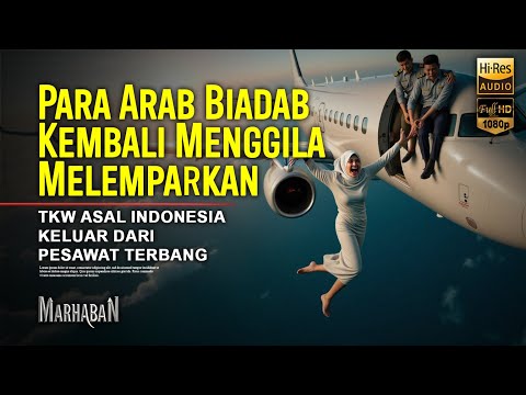 ARAB TOKCER GILANYA, BERANINYA MEREKA MEMBUANG TKW ASAL JAWA TIMUR TENGAH DARI PESAWAT